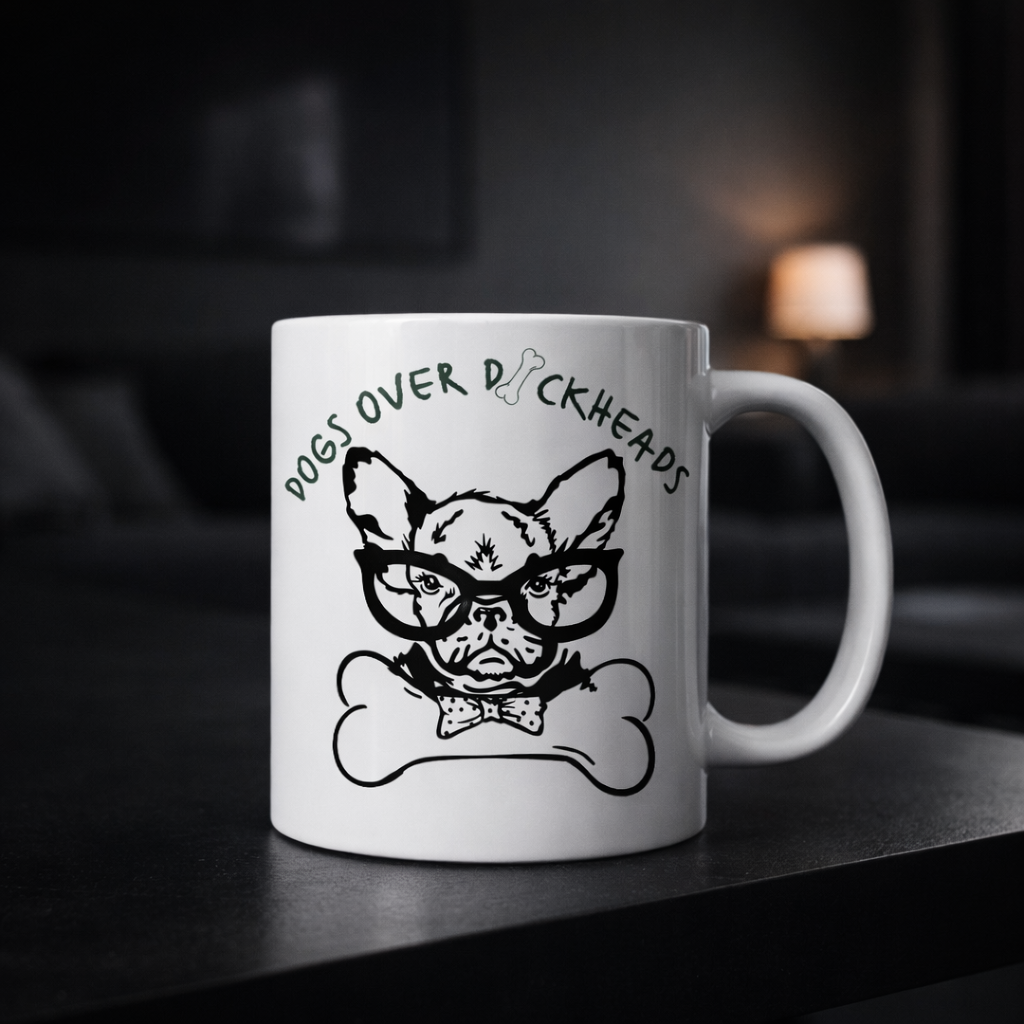 Let the Mug Judge – Funny Dog Mug | Sarcastic Dog Lover Gift