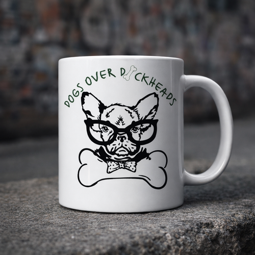 Let the Mug Judge – Funny Dog Mug | Sarcastic Dog Lover Gift