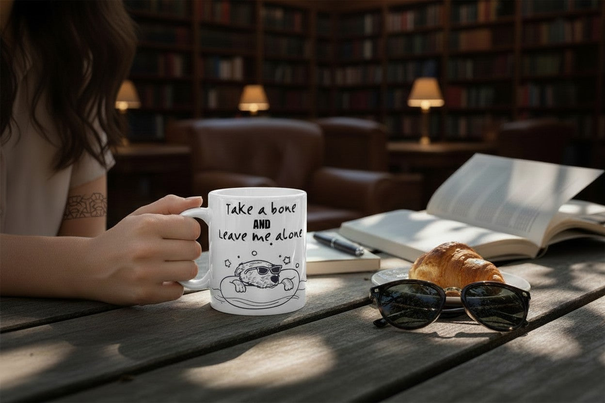 Take a Bone and Leave Me Alone | Funny Dog Lover Gift